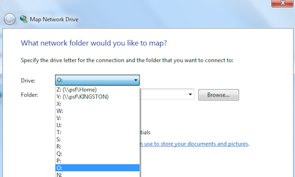 Mac map network drive